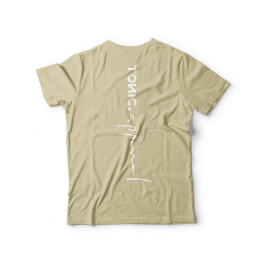 Tonic BOXFIT T-shirt #6 Khaki-Tonic Apparel-Tonic Apparel