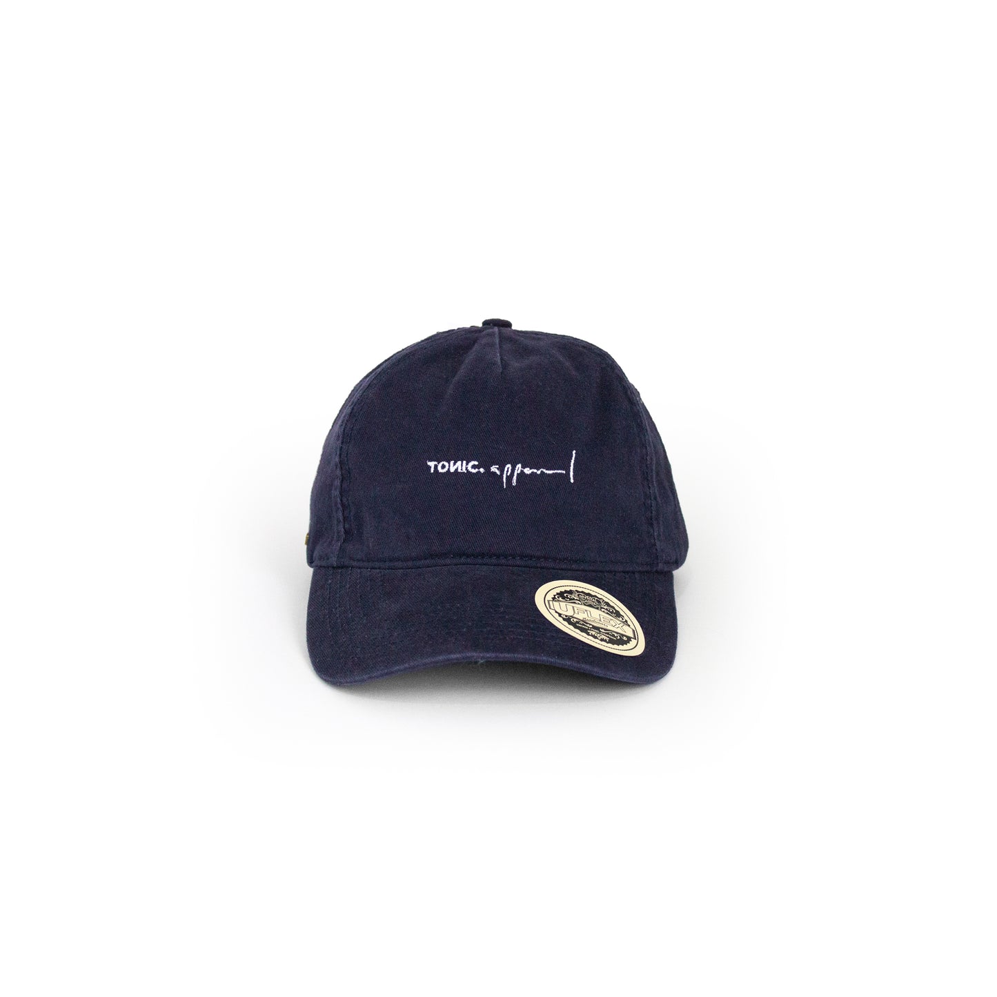 Tonic Dad Caps Navy Blue-U-flex-Tonic Apparel