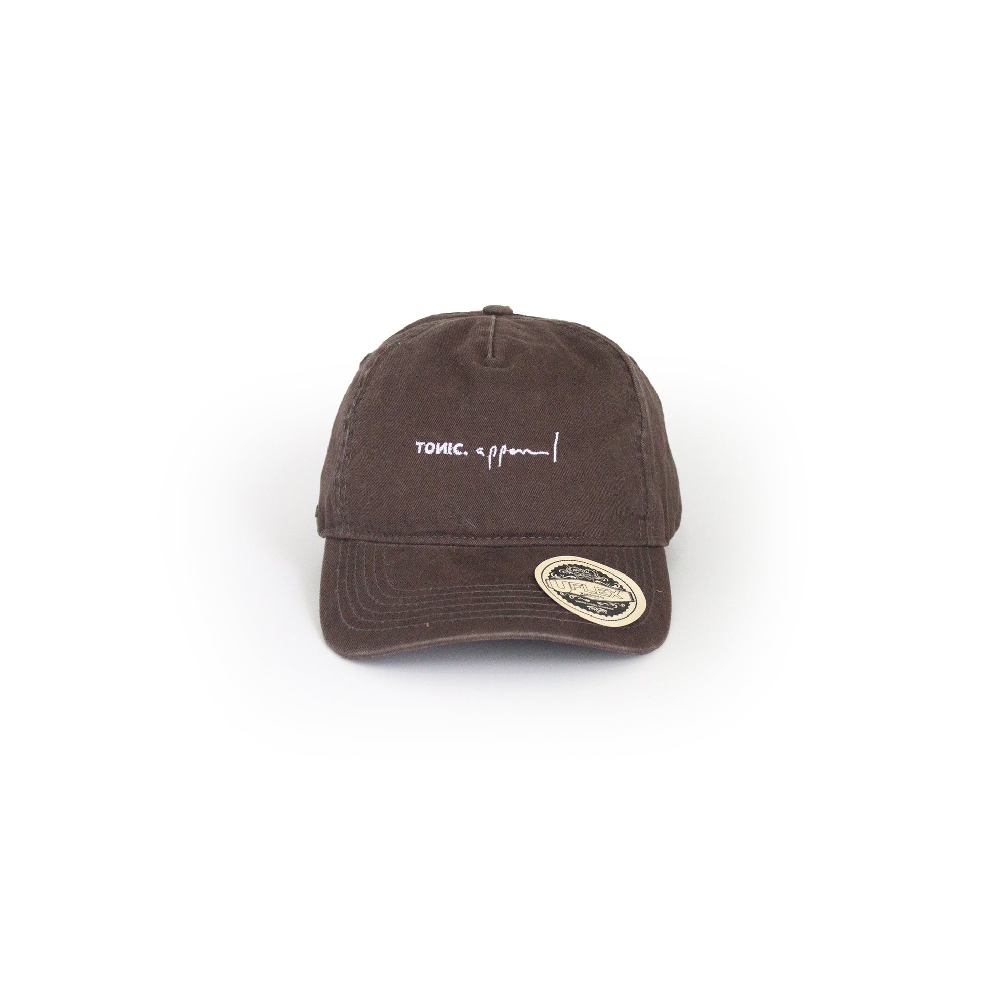 Dad Cap Chocolate Brown-U-flex-Tonic Apparel