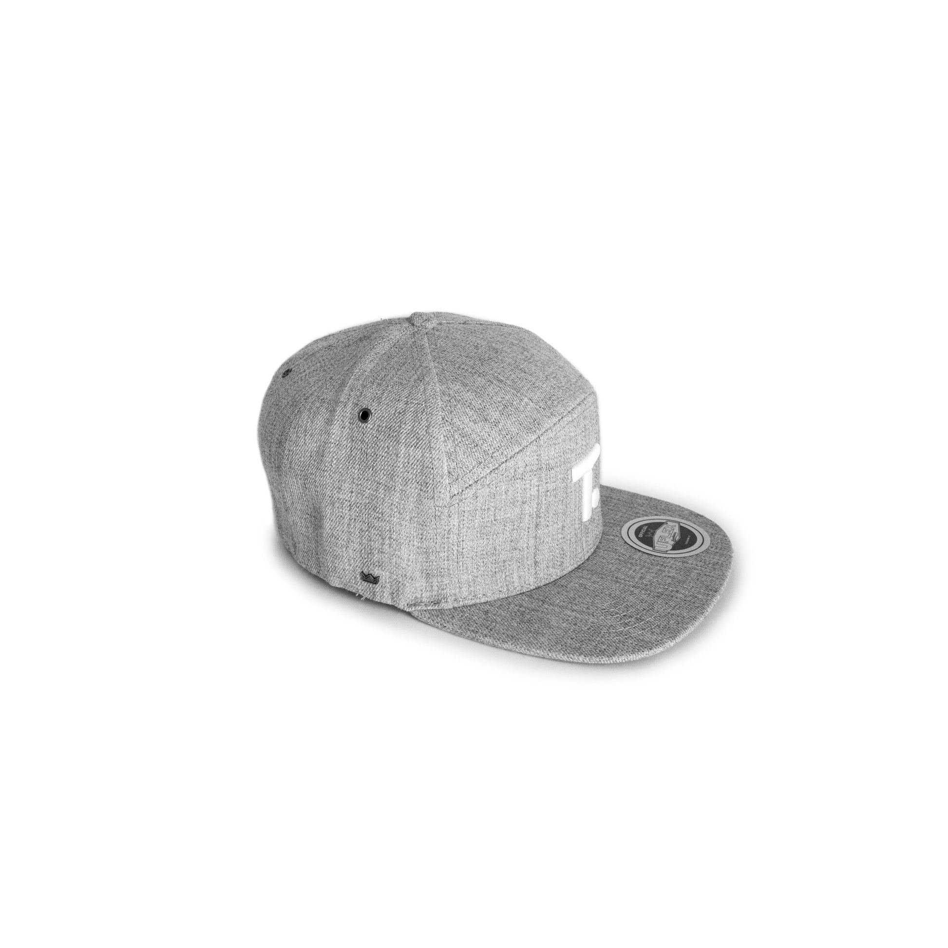 Flat cap Grey Melange-U-flex-Tonic Apparel