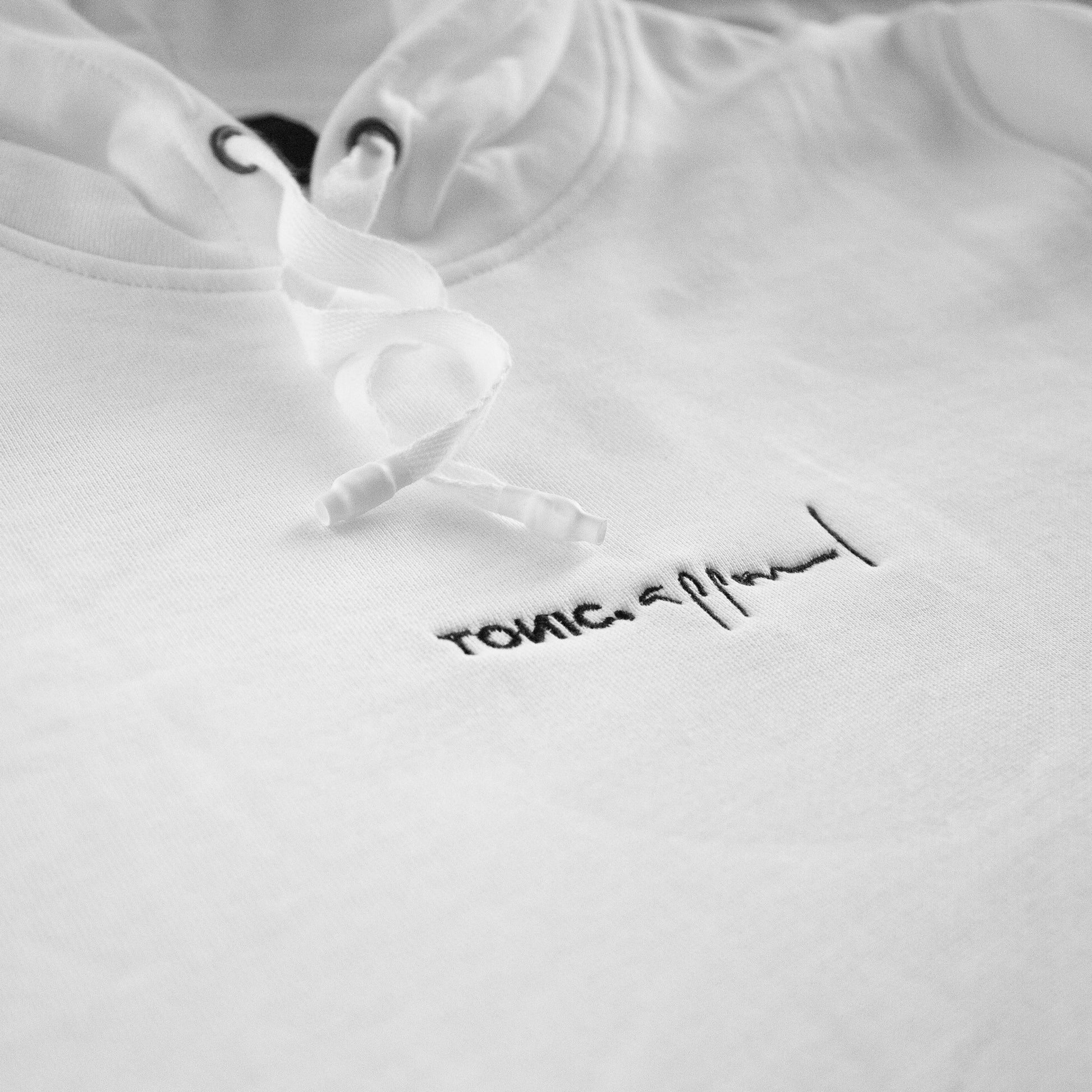 Tonic Premium hoodie #1 white-Tonic Apparel-Tonic Apparel