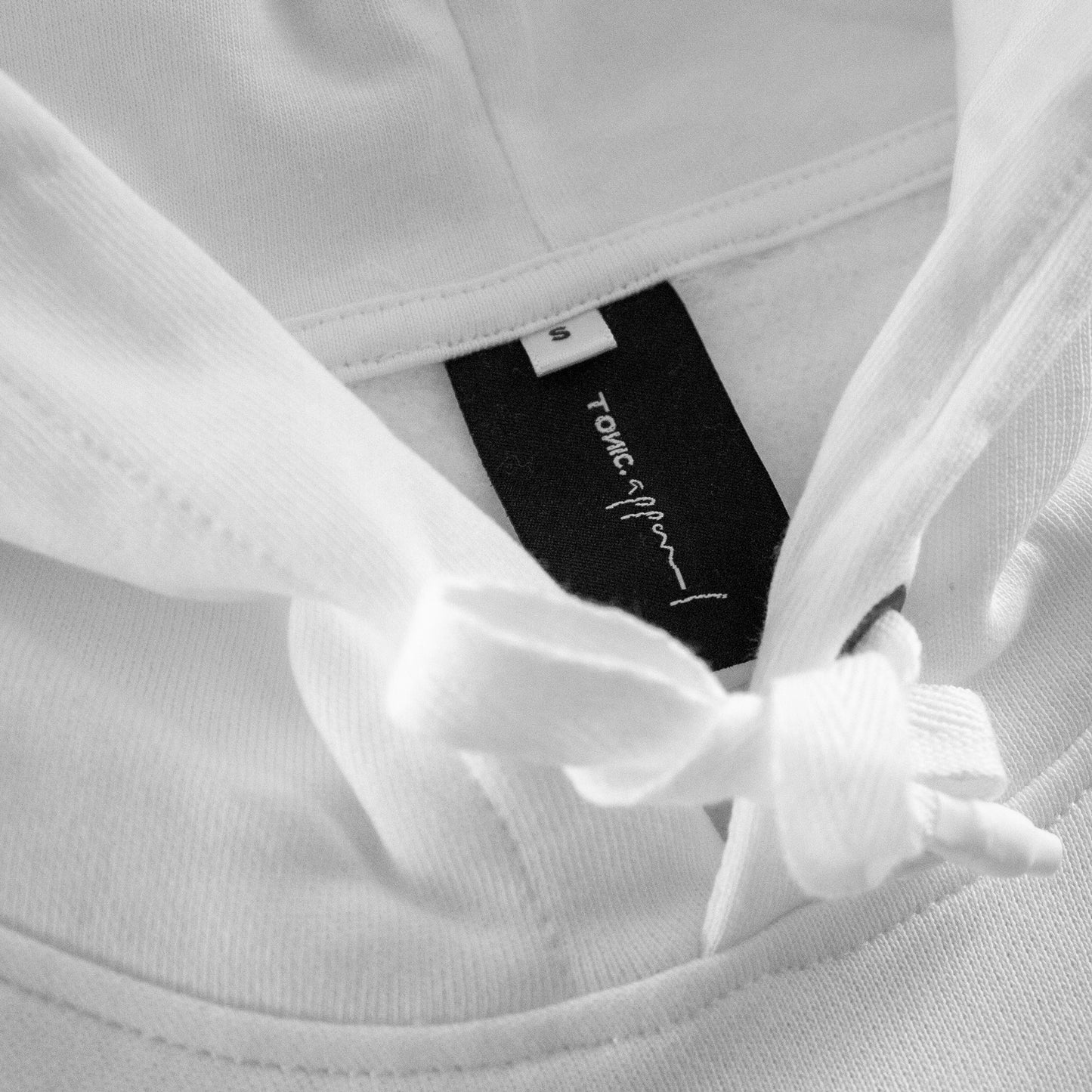 Tonic Premium hoodie #1 white-Tonic Apparel-Tonic Apparel