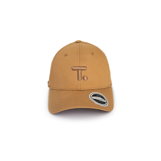 Tonic Peak Cap Khaki on Khaki-U-flex-Tonic Apparel