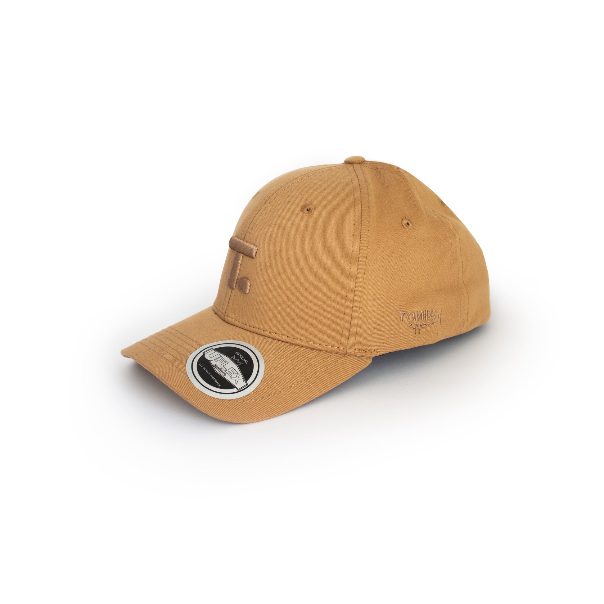 Tonic Peak Cap Khaki on Khaki-U-flex-Tonic Apparel