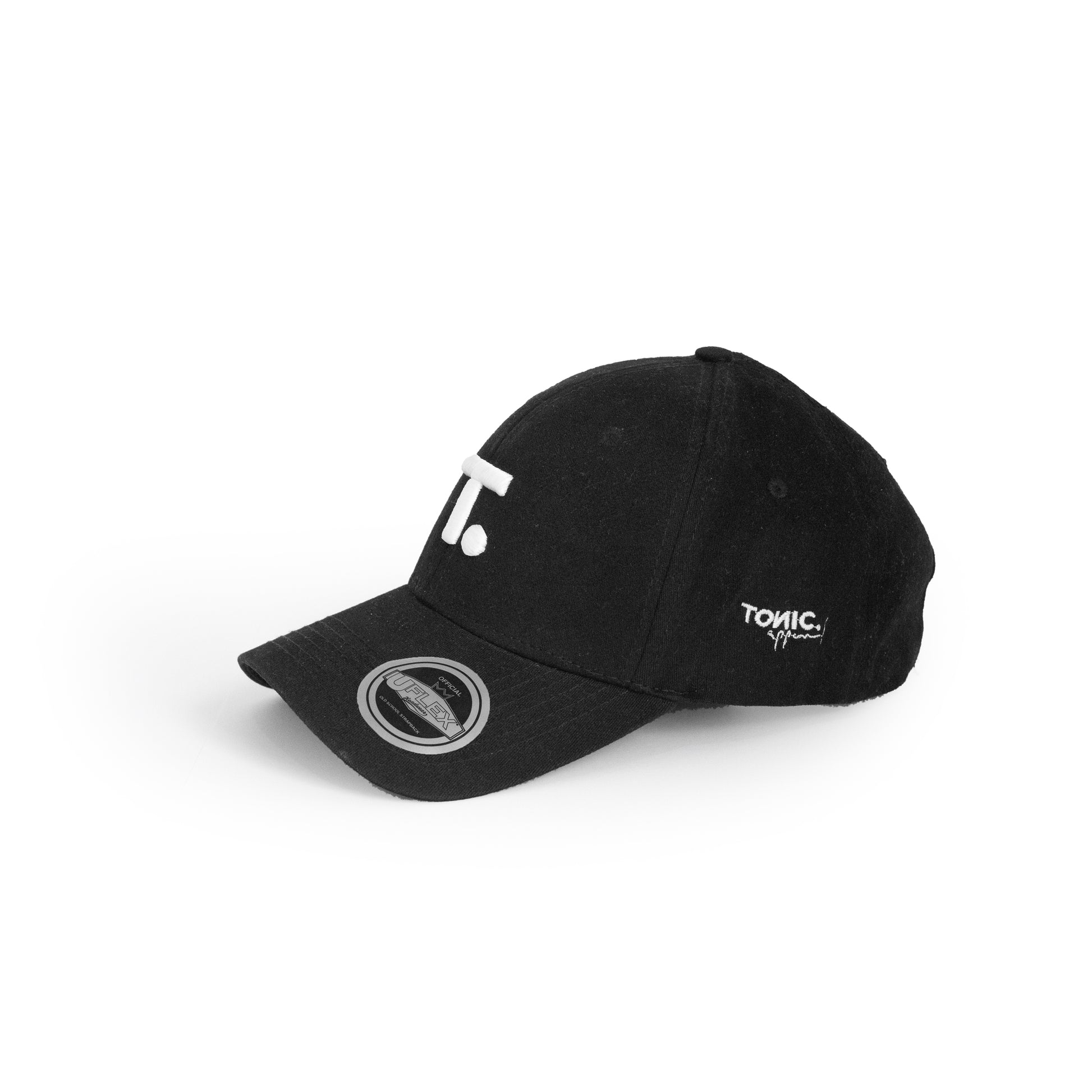 Tonic Peak Cap Black-U-flex-Tonic Apparel