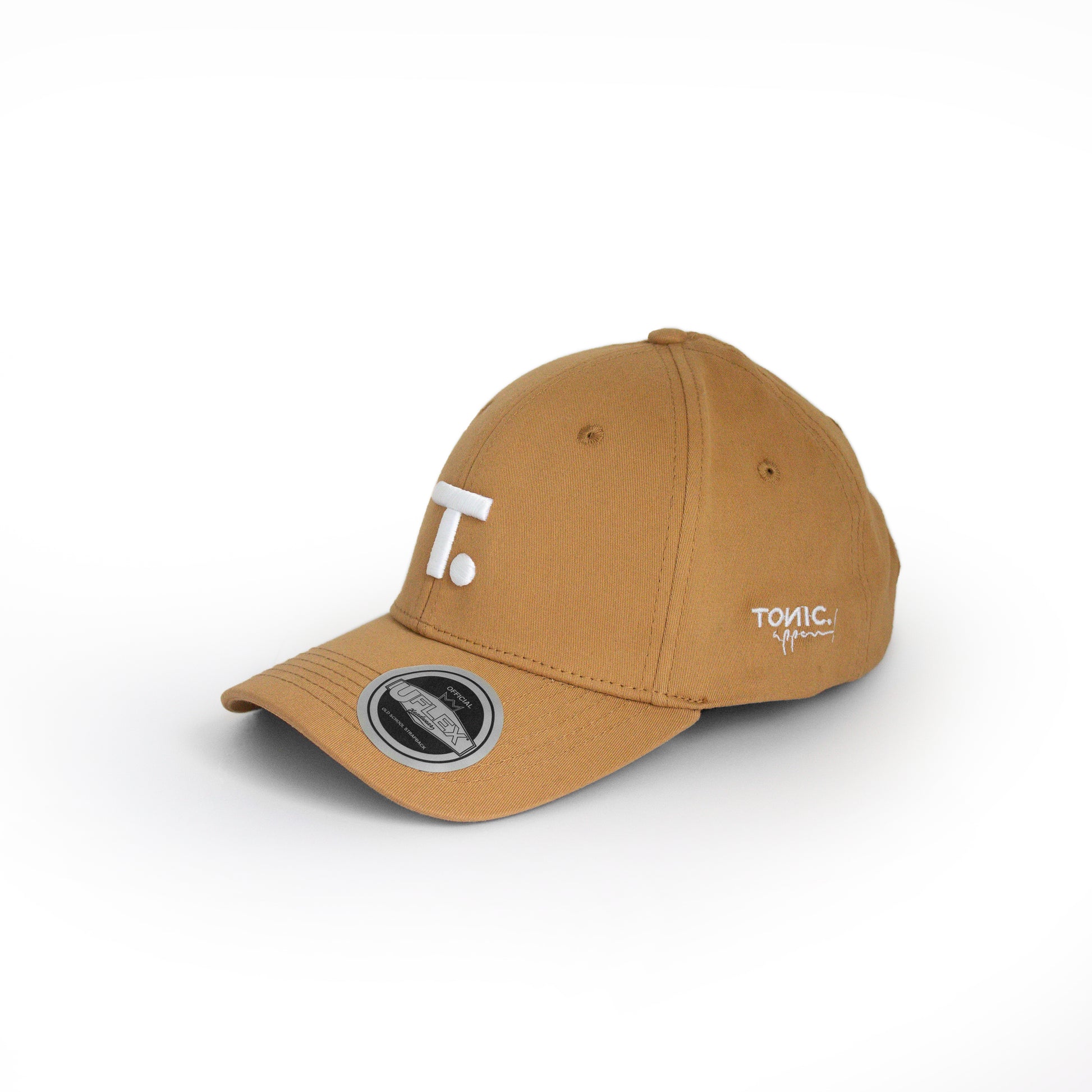 Tonic Peak Cap Khaki-U-flex-Tonic Apparel