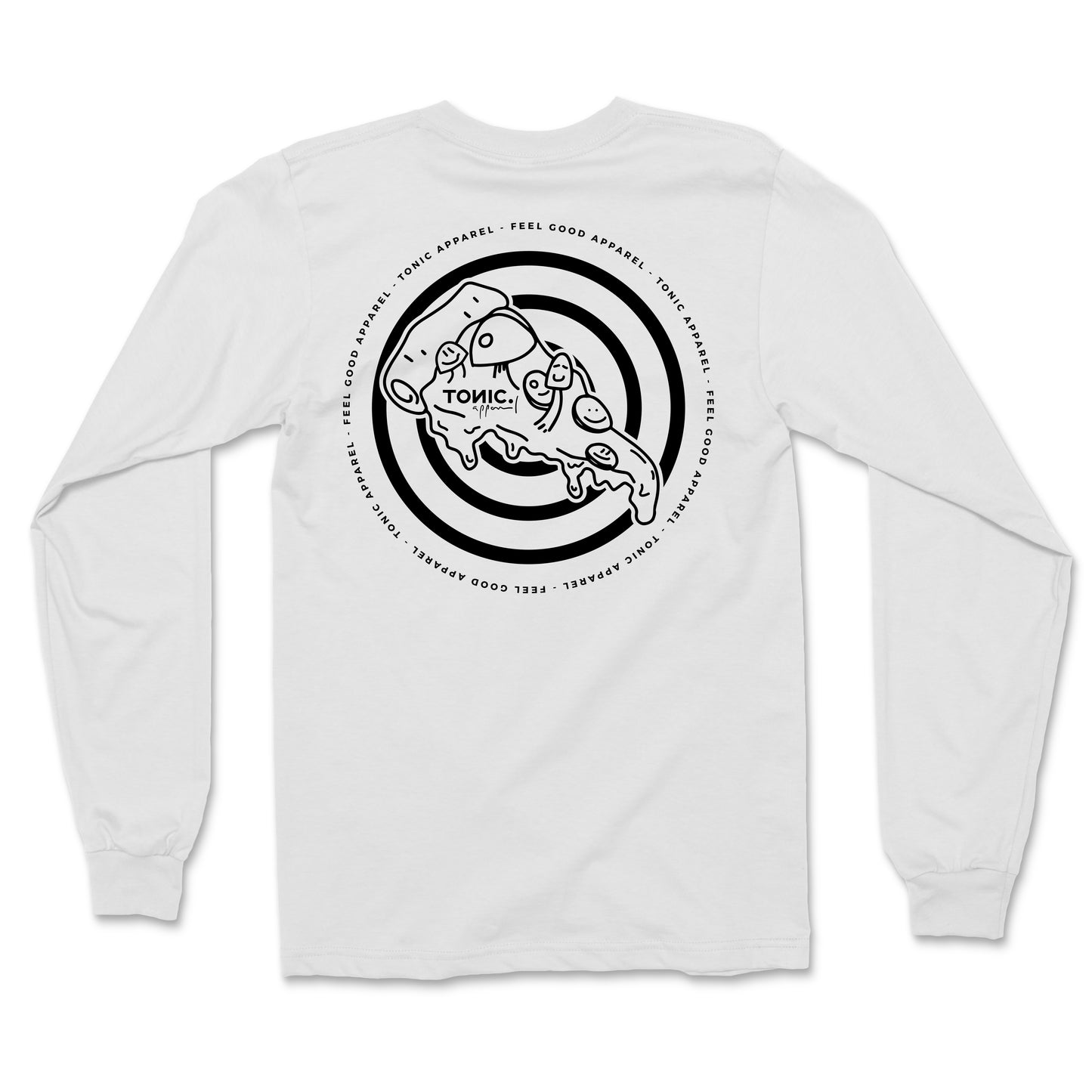 Tonic Long Sleeve T-shirt (Shrooms)-Tonic Apparel-Tonic Apparel